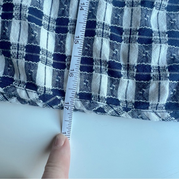 Madewell Curved-Hem Mini Skirt in Plaid, NWT! Size M - Picture 13 of 13